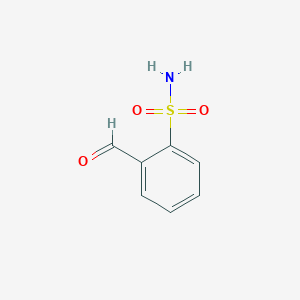 molecular formula C7H7NO3S B3164021 2-Formylbenzenesulfonamide CAS No. 887571-09-7