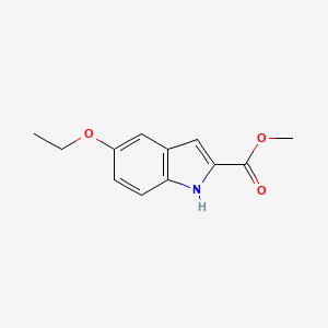 molecular formula C12H13NO3 B3164219 Methyl 5-ethoxy-1H-indole-2-carboxylate CAS No. 889955-61-7