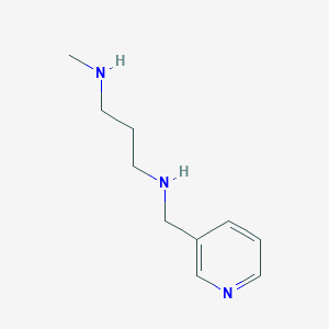molecular formula C10H17N3 B3164388 N1-Methyl-N3-(3-pyridinylmethyl)-1,3-propanediamine CAS No. 892566-47-1