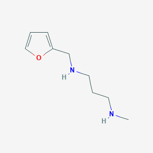 N1-(2-Furylmethyl)-N3-methyl-1,3-propanediamine