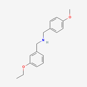 N-(3-Ethoxybenzyl)(4-methoxyphenyl)methanamine