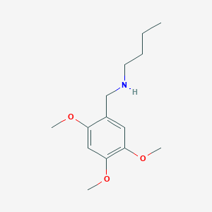 Butyl[(2,4,5-trimethoxyphenyl)methyl]amine