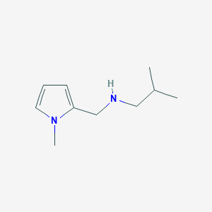 [(1-Methyl-1H-pyrrol-2-yl)methyl](2-methylpropyl)amine
