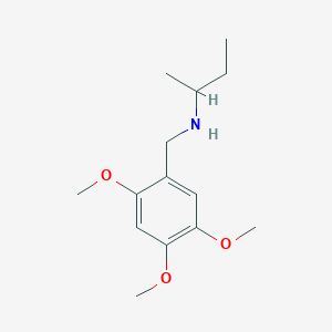 (Butan-2-yl)[(2,4,5-trimethoxyphenyl)methyl]amine