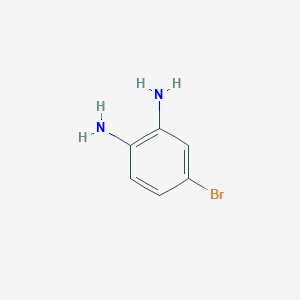 molecular formula C6H7BrN2 B031645 4-Bromobenzene-1,2-diamine CAS No. 1575-37-7