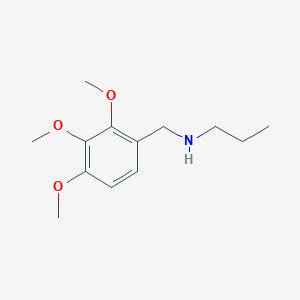 Propyl[(2,3,4-trimethoxyphenyl)methyl]amine