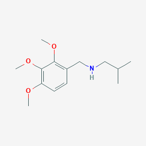 (2-Methylpropyl)[(2,3,4-trimethoxyphenyl)methyl]amine