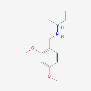B3164539 (Butan-2-yl)[(2,4-dimethoxyphenyl)methyl]amine CAS No. 893574-90-8
