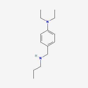 N,N-Diethyl-4-[(propylamino)methyl]aniline