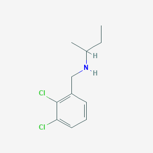 B3164605 (Butan-2-yl)[(2,3-dichlorophenyl)methyl]amine CAS No. 893590-39-1