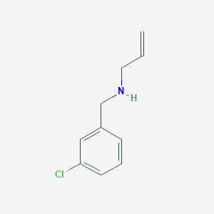 [(3-Chlorophenyl)methyl](prop-2-en-1-yl)amine
