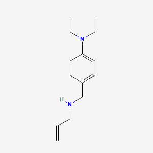 B3164625 N,N-Diethyl-4-{[(prop-2-en-1-yl)amino]methyl}aniline CAS No. 893591-64-5
