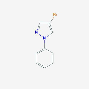 molecular formula C9H7BrN2 B031647 4-Bromo-1-phenyl-1H-pyrazole CAS No. 15115-52-3