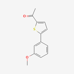 1-[5-(3-Methoxyphenyl)-2-thienyl]ethanone