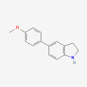 5-(4-Methoxyphenyl)indoline