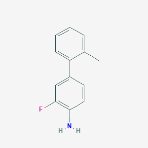 3-Fluoro-2'-methyl[1,1'-biphenyl]-4-amine