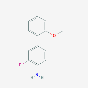 3-Fluoro-2'-methoxy[1,1'-biphenyl]-4-amine