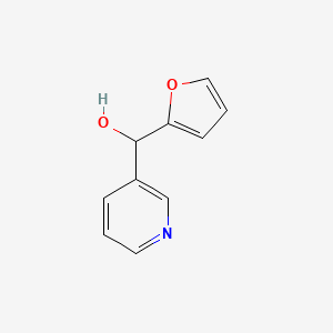 molecular formula C10H9NO2 B3165133 furan-2-yl(pyridin-3-yl)methanol CAS No. 89667-21-0