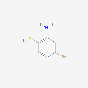 molecular formula C6H6BrNS B031654 2-Amino-4-bromobenzenethiol CAS No. 93933-49-4