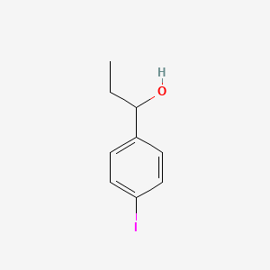 molecular formula C9H11IO B3166019 1-(4-Iodophenyl)propan-1-ol CAS No. 90609-48-6