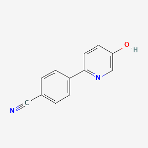 4-(5-Hydroxypyridin-2-yl)benzonitrile