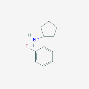 1-(2-Fluorophenyl)cyclopentanamine