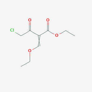 Ethyl-4-chloro-2-ethoxymethyleneacetoacetate
