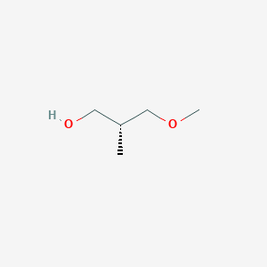 molecular formula C5H12O2 B3166497 (R)-3-Methoxy-2-methylpropan-1-OL CAS No. 911855-78-2