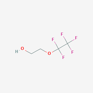molecular formula C4H5F5O2 B3166678 Ethanol, 2-(pentafluoroethoxy)- CAS No. 91324-95-7