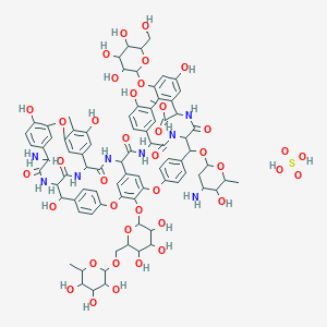 molecular formula C95H112N8O48S B031667 Ristocetin sulfate CAS No. 11140-99-1