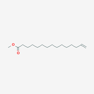 molecular formula C16H30O2 B3166770 delta 14 cis Pentadecenoic acid methyl ester CAS No. 91400-78-1