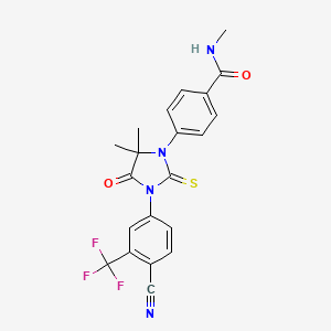 molecular formula C21H17F3N4O2S B3166920 Enzalutamide Impurity I CAS No. 915087-16-0