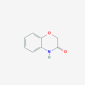 molecular formula C8H7NO2 B031670 2H-1,4-Benzoxazin-3(4H)-one CAS No. 5466-88-6