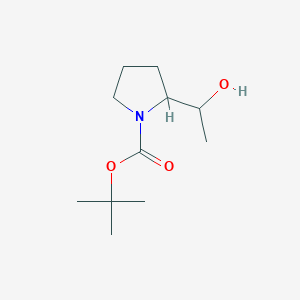 Tert-butyl 2-(1-hydroxyethyl)pyrrolidine-1-carboxylate