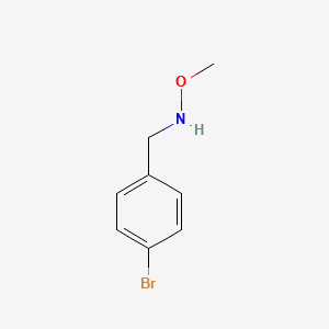 N-(4-bromobenzyl)-O-methylhydroxylamine