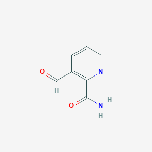 3-Formyl-2-pyridinecarboxamide