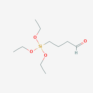 molecular formula C10H22O4Si B3167167 Triethoxysilylbutyraldehyde CAS No. 917773-12-7