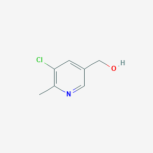 molecular formula C7H8ClNO B3167173 5-Chloro-6-methylpyridine-3-methanol CAS No. 917835-64-4