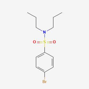 molecular formula C12H18BrNO2S B3167209 4-bromo-N,N-dipropylbenzenesulfonamide CAS No. 91800-95-2