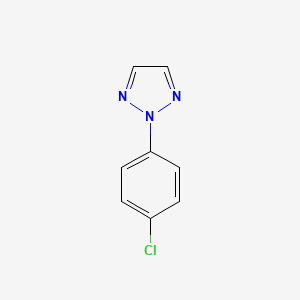 2-(4-chlorophenyl)-2H-1,2,3-triazole