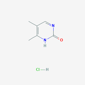 molecular formula C6H9ClN2O B3167462 4,5-Dimethyl-2-pyrimidinol hydrochloride CAS No. 92000-23-2