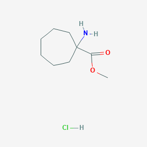 B3167676 Methyl 1-aminocycloheptanecarboxylate hydrochloride CAS No. 92398-50-0