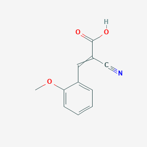 2-Propenoic acid, 2-cyano-3-(2-methoxyphenyl)-