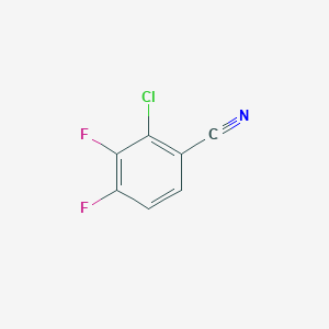 molecular formula C7H2ClF2N B3167706 2-Chloro-3,4-difluorobenzonitrile CAS No. 924626-68-6