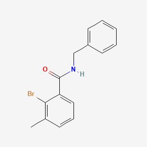 B3167734 N-Benzyl-2-bromo-3-methylbenzamide CAS No. 924660-38-8