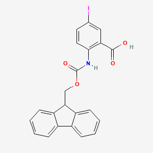 B3167753 Fmoc-2-amino-5-iodobenzoic acid CAS No. 924817-95-8