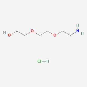 molecular formula C6H16ClNO3 B3167813 NH2-PEG3 hydrochloride CAS No. 92505-84-5