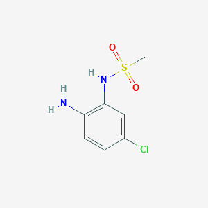 molecular formula C7H9ClN2O2S B3167901 N-(2-Amino-5-chlorophenyl)methanesulfonamide CAS No. 926199-14-6