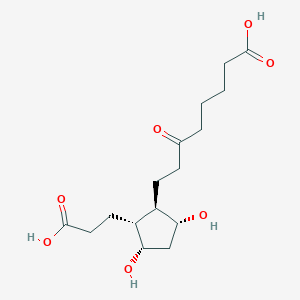 molecular formula C16H26O7 B031682 tetranor-PGFM 