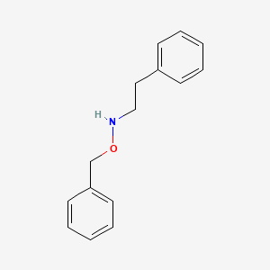 Benzeneethanamine, N-(phenylmethoxy)-